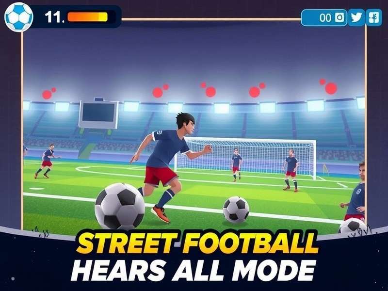 Authentic Indian street football experience Street Football Mode in Future Football Heroes